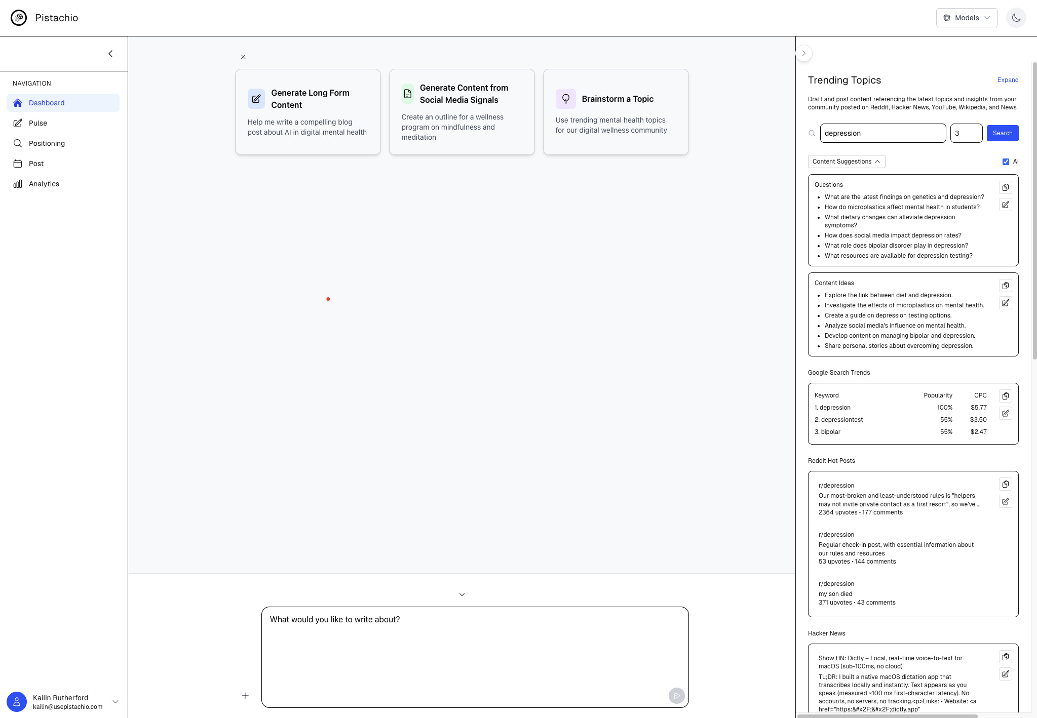 Outline to draft in minutes