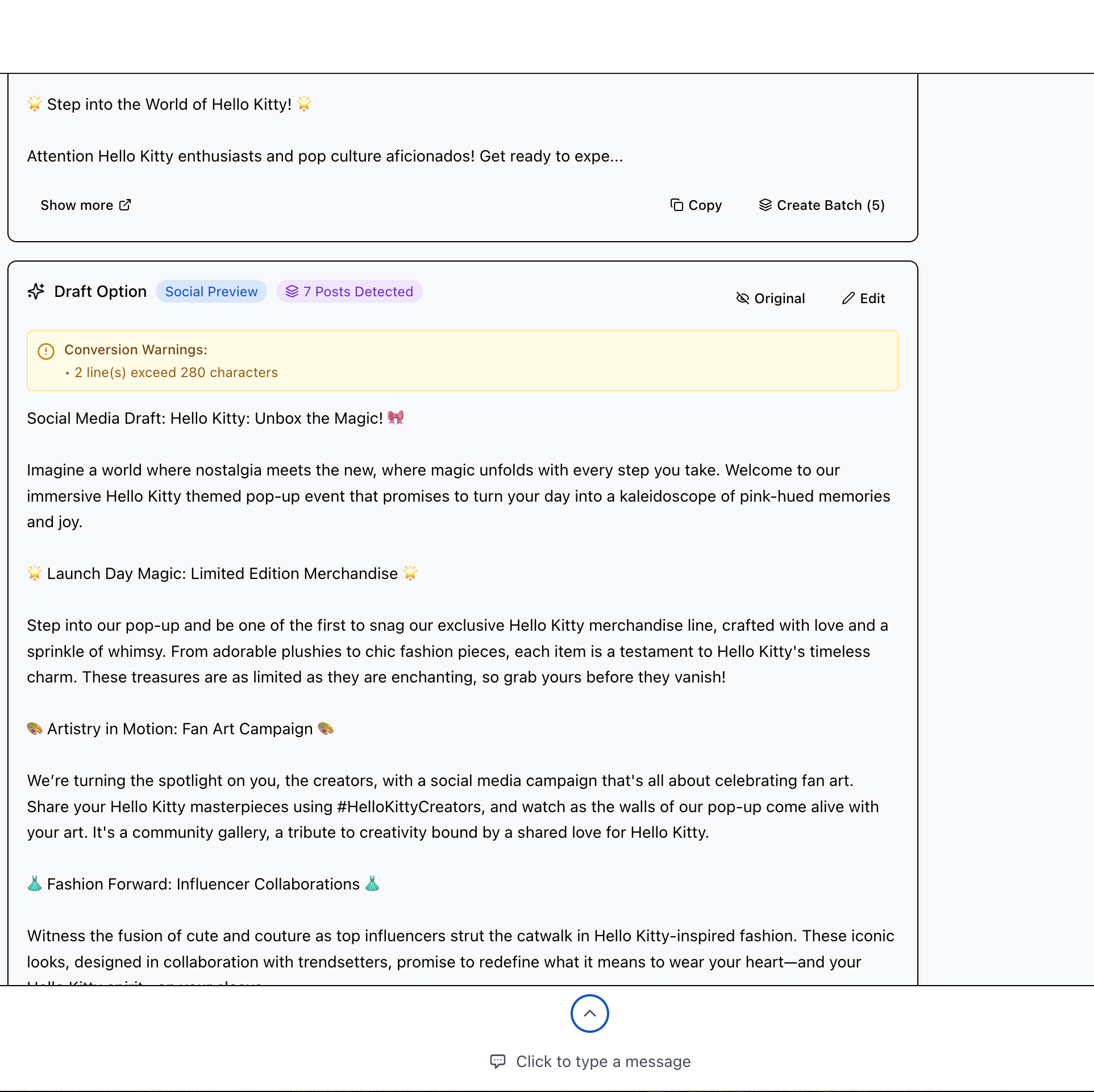 Fix weak sentences fast